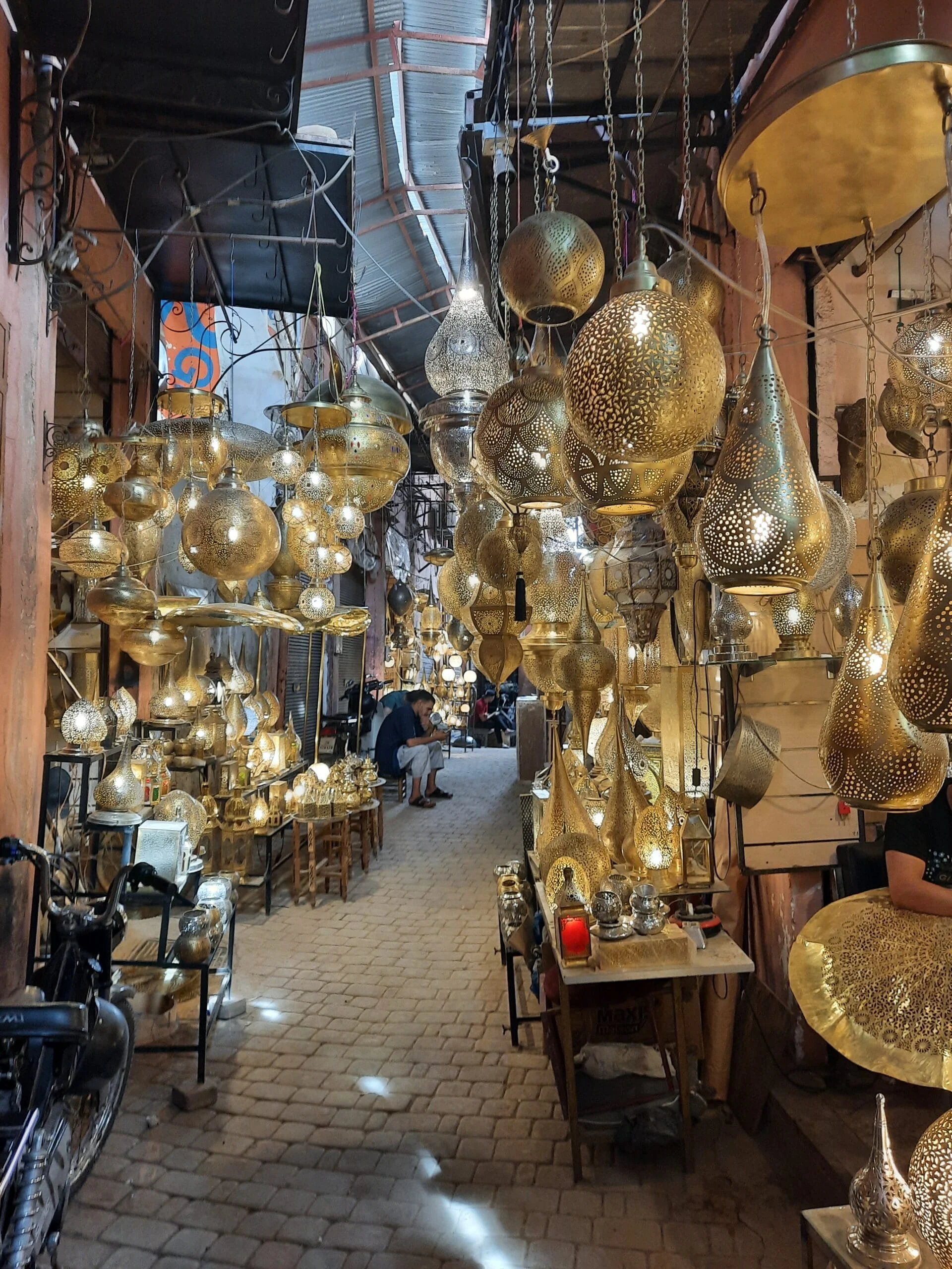 Dans les souks de Marrakech