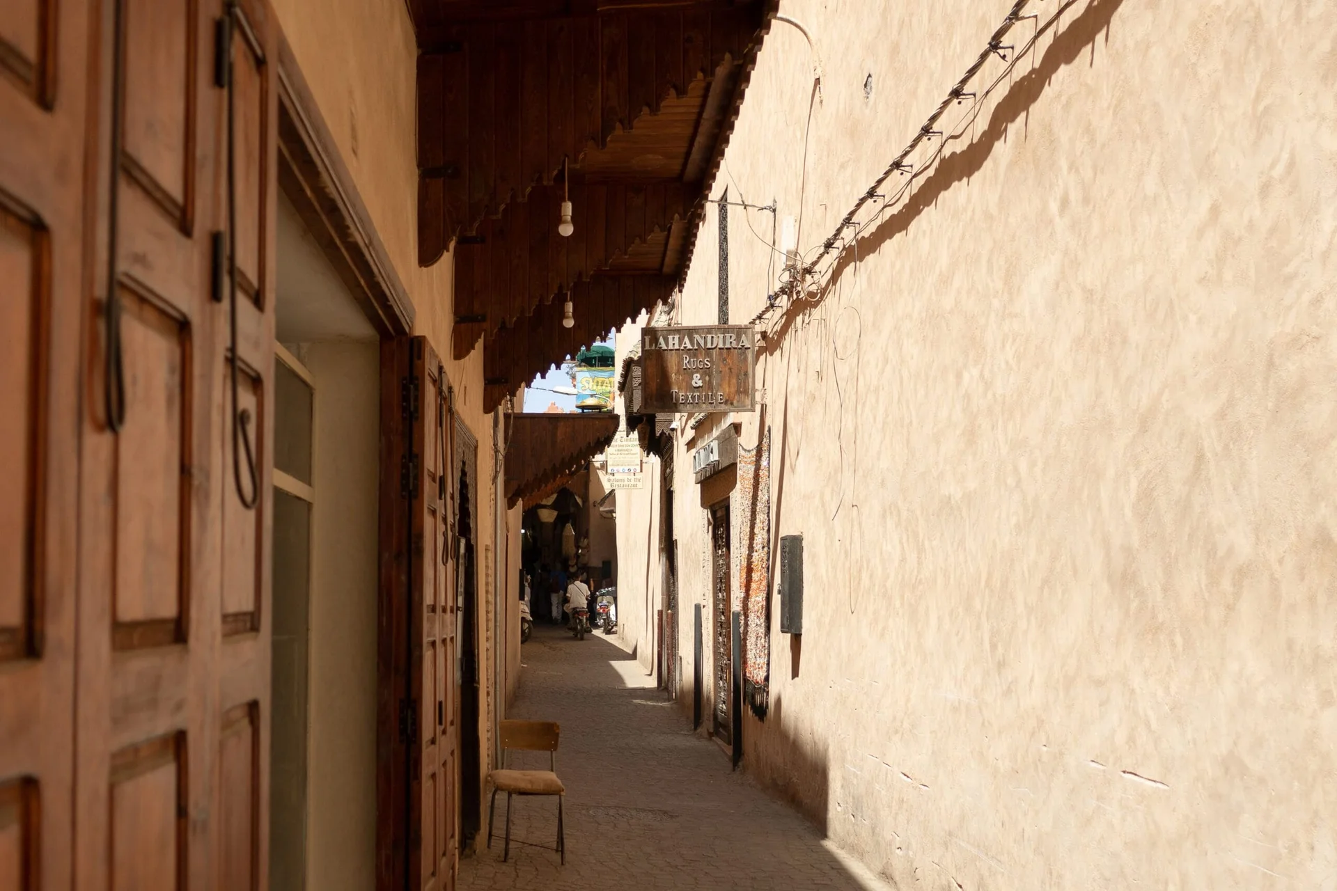 Dans les souks de Marrakech