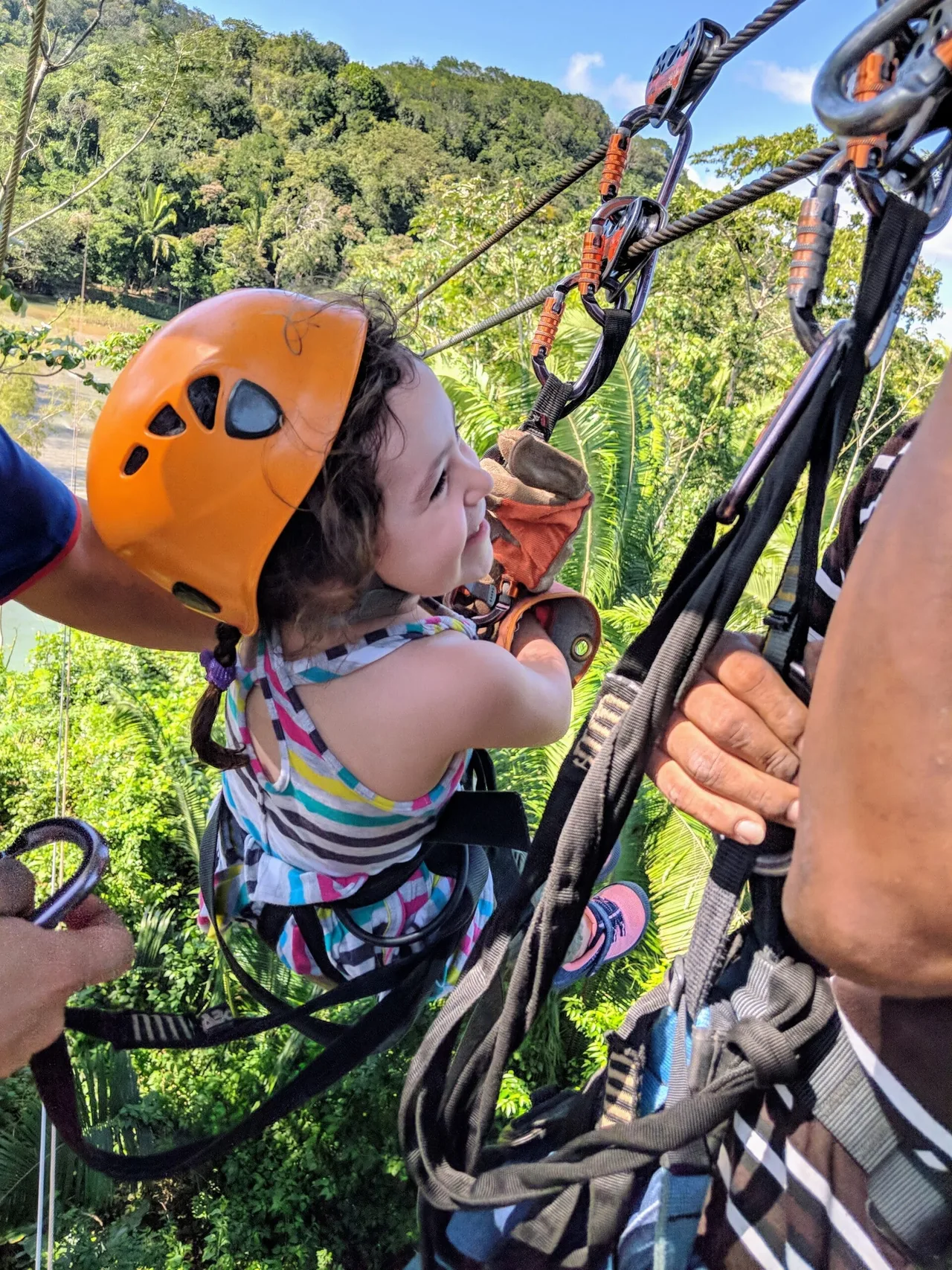 Zipline au Zipline Nohoch Che'en Caves Branch
