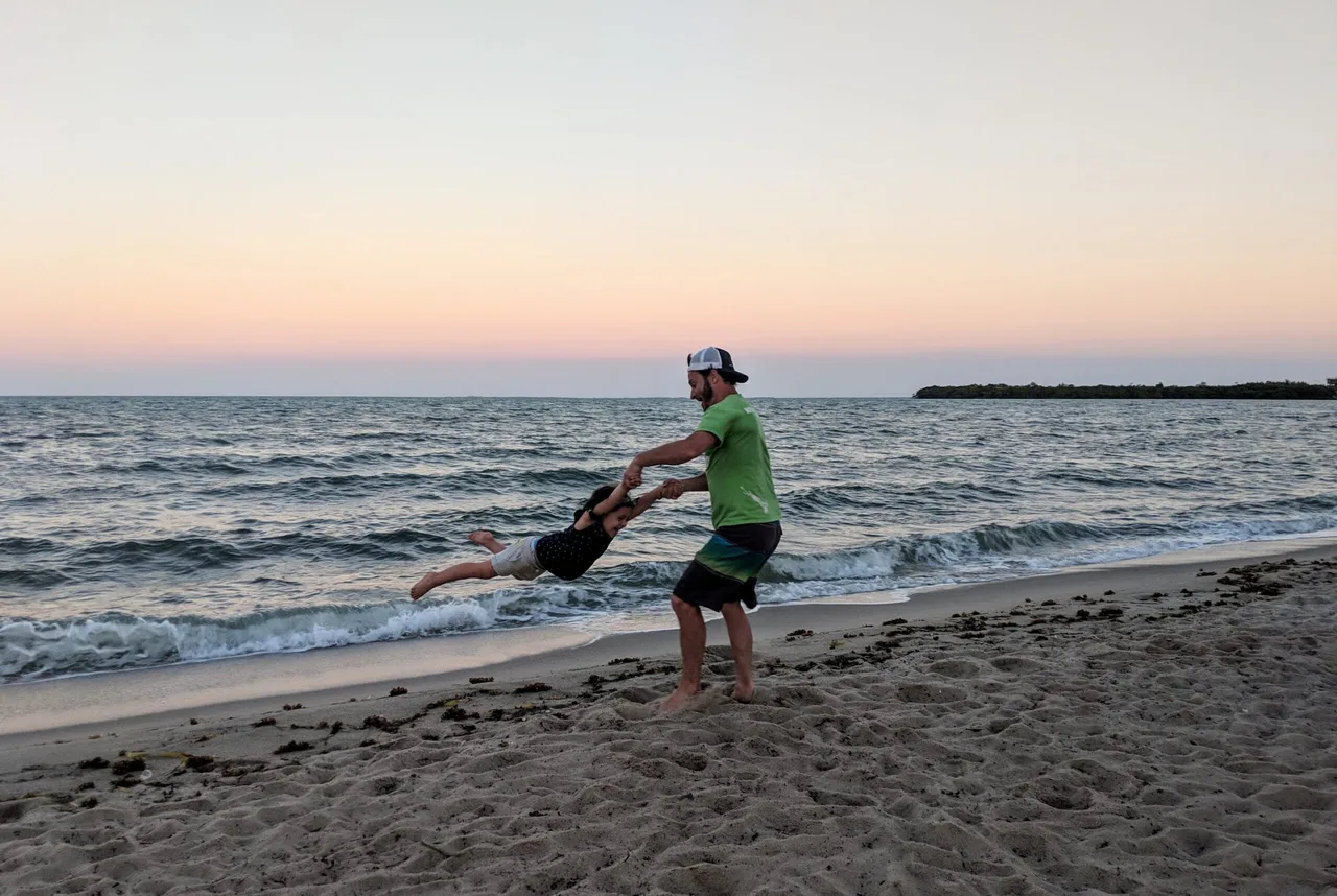Sur la plage de Placencia