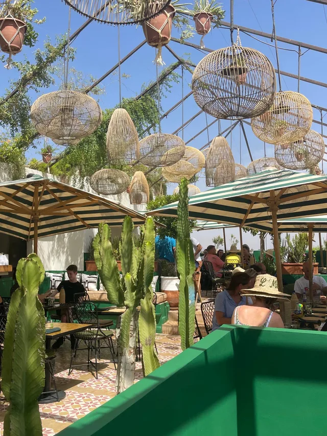 Terrasse du restaurant L'Mida