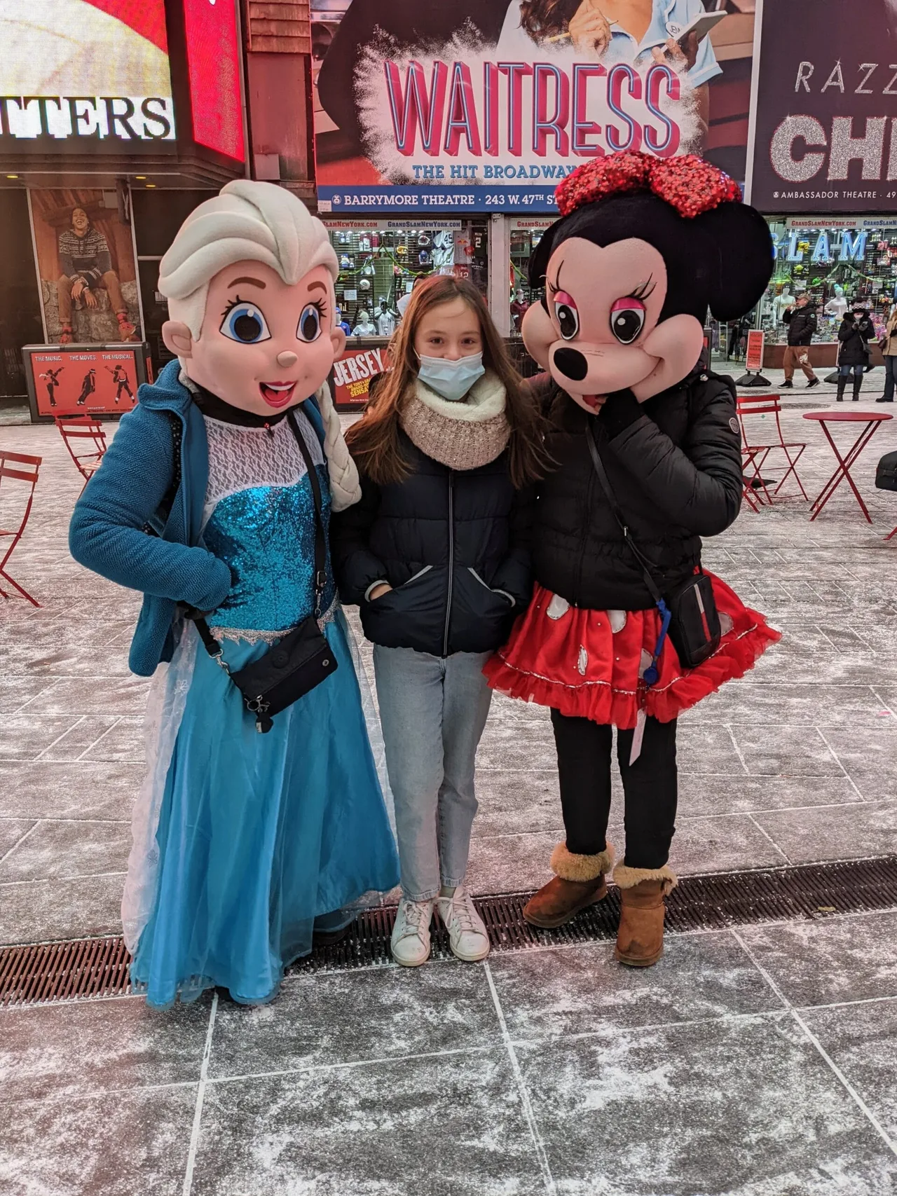 Photo à Times Square, New-York