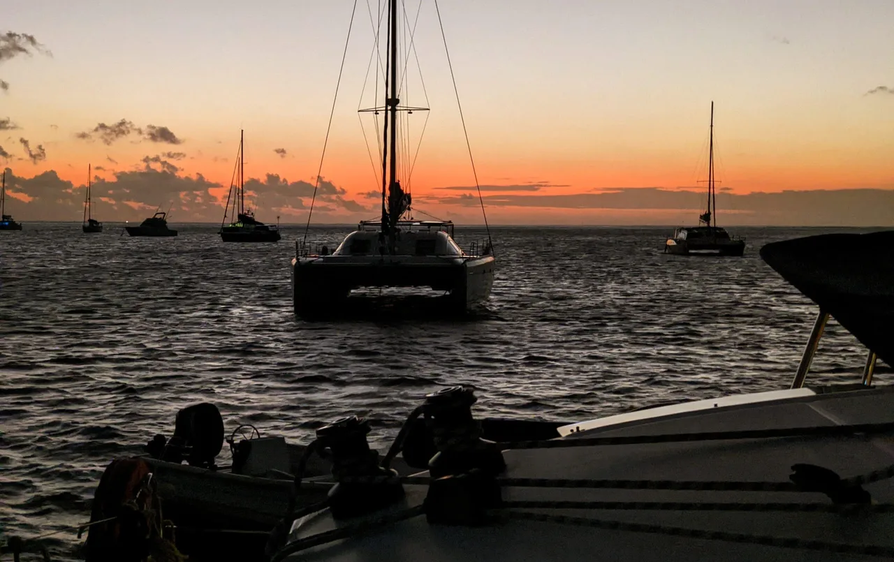 Catamaran à Tamarin