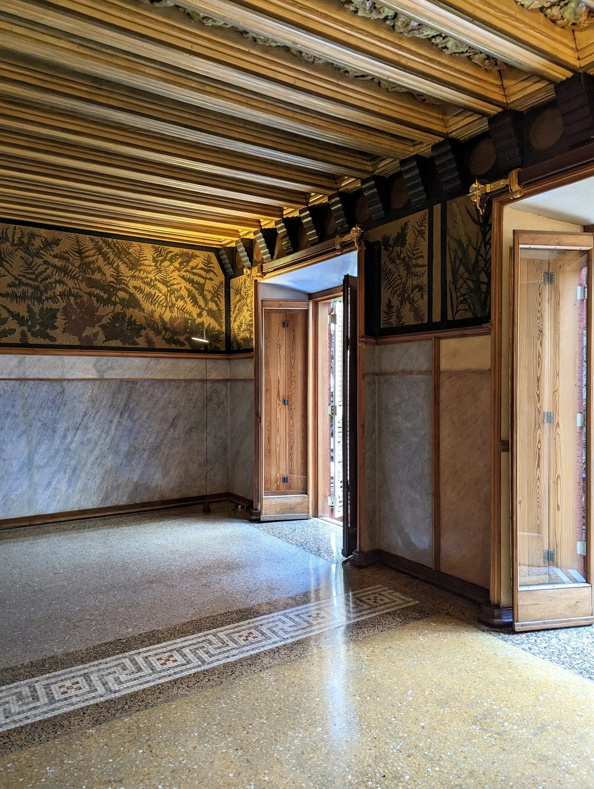 Casa Vicens, chambre à coucher principale