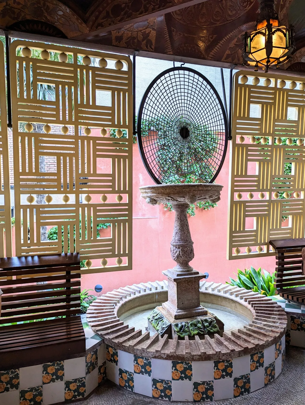 Casa Vicens, fontaine