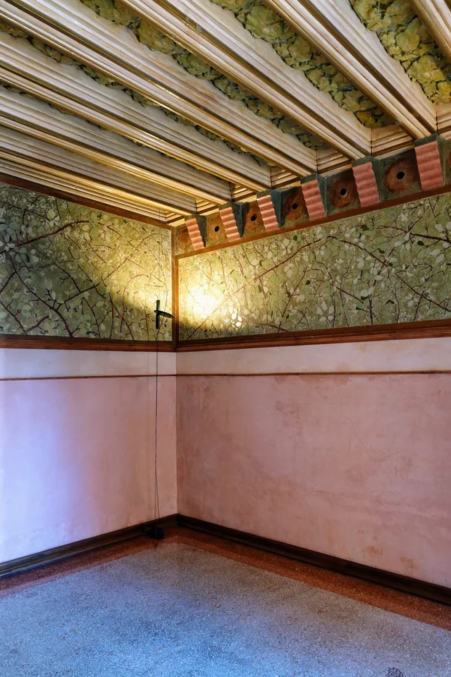 Casa Vicens, chambre à coucher