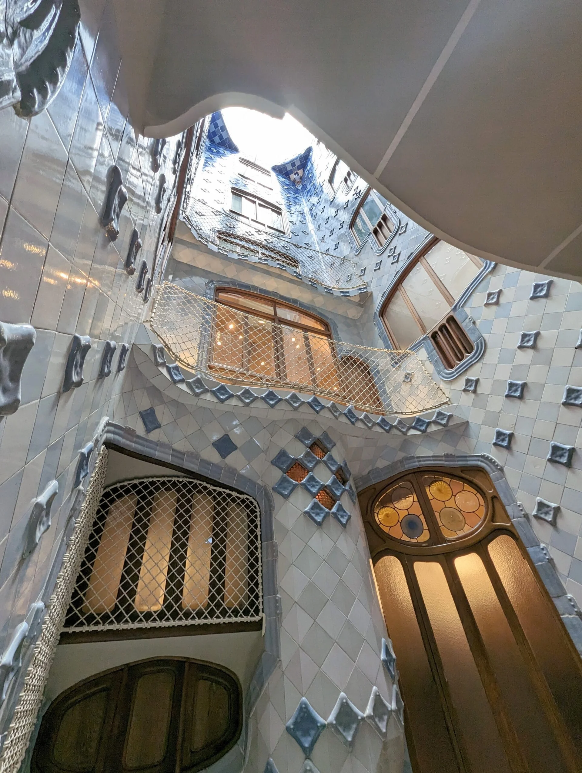 Patio intérieur de la Casa Batlló
