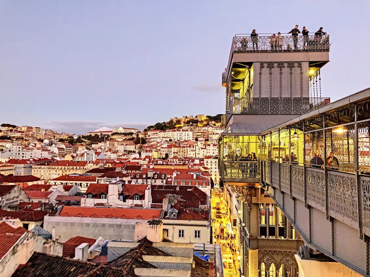 Ascenseur de Santa Justa, Lisboa