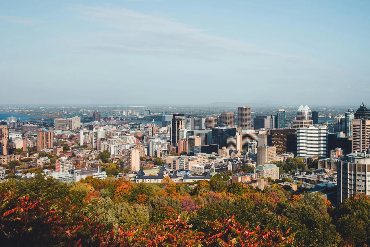 Vue de Montréal, Québec