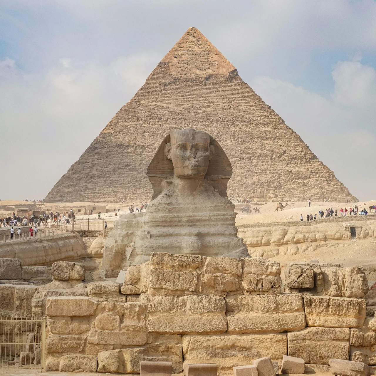 Le Sphinx, Giza, Le Caire