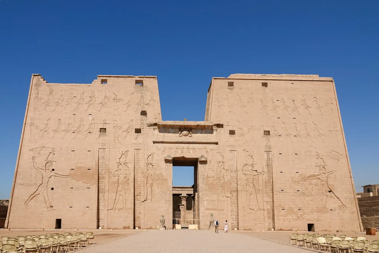 Temple d'Edfu, Edfu, Egypte