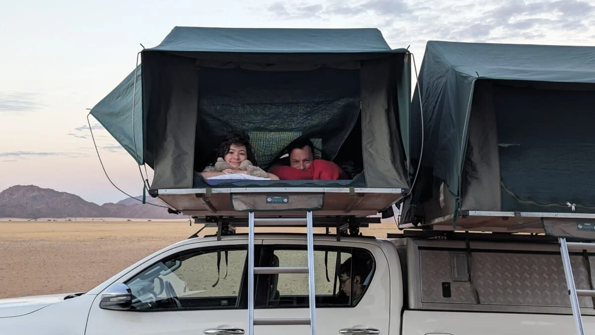 Camping en Namibie